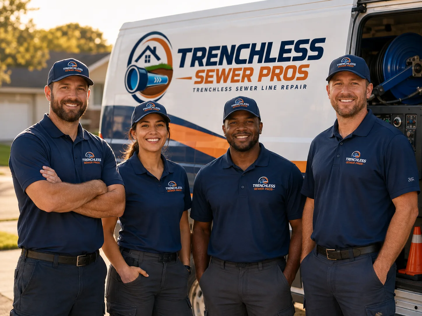 Trenchless Sewer Repair company in Neche, ND